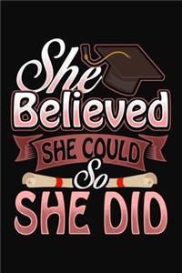 She Believed She Could So She Did