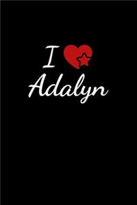 I love Adalyn