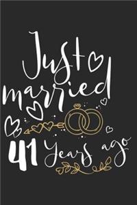 Just Married 41 Years Ago