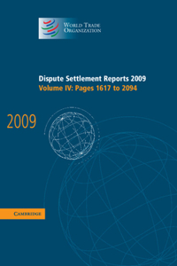 Dispute Settlement Reports 2009: Volume 4, Pages 1617-2094