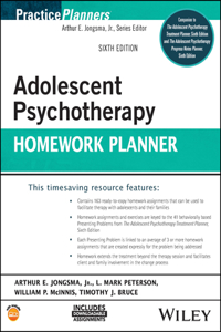 Adolescent Psychotherapy Homework Planner