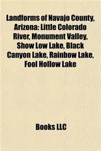 Landforms of Navajo County, Arizona