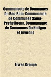Communaute de Communes Du Bas-Rhin