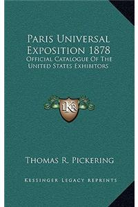 Paris Universal Exposition 1878