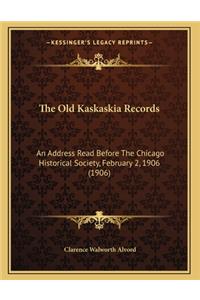 Old Kaskaskia Records