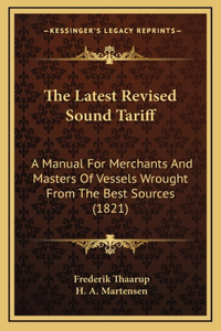 The Latest Revised Sound Tariff