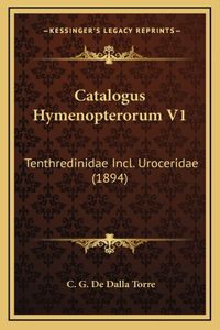 Catalogus Hymenopterorum V1