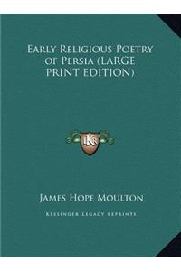 Early Religious Poetry of Persia