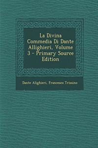 La Divina Commedia Di Dante Allighieri, Volume 3 - Primary Source Edition