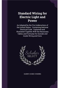 Standard Wiring for Electric Light and Power