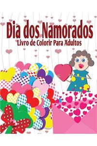 Dia Dos Namorados Livro de Colorir Para Adultos