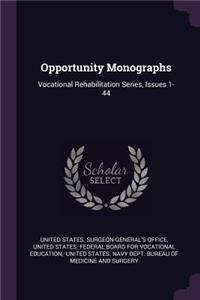 Opportunity Monographs
