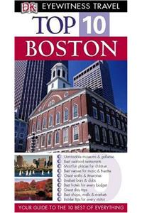 DK Eyewitness Top 10 Travel Guide Boston