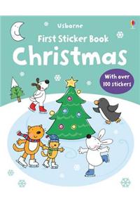 First Sticker Book Christmas