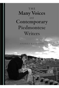 Many Voices of Contemporary Piedmontese Writers