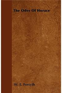 The Odes Of Horace