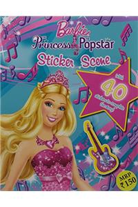 Barbie the Princess and the Popstar Sticker Scene