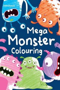 Mega Monster Colouring