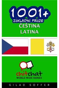 1001+ Basic Phrases Czech - Latin