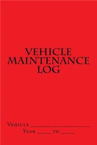 Vehicle Maintenance Log