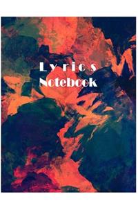 Lyrics Notebook