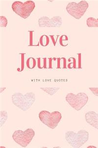 Love Journal With Love Quotes