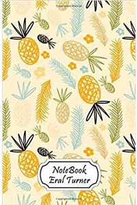 Notebook Journal Dot-grid, Pineapple Pattern