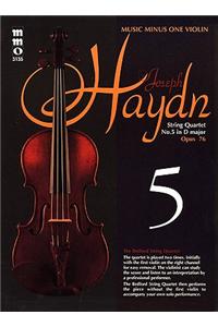 Joseph Haydn: String Quartet No. 5 in D Major, Opus 76: Violin [With CD (Audio)]