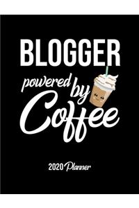 Blogger Powered By Coffee 2020 Planner