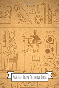 Ancient Egypt Coloring Book