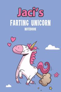 Jaci's Farting Unicorn Notebook