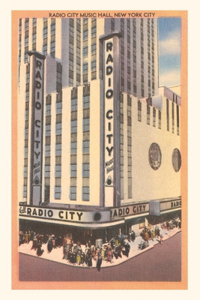 Vintage Journal Radio City Music Hall, New York City