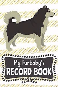 My Furbaby's Record Book