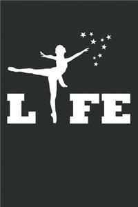 Dancing Ballerinas Ballet Notebook