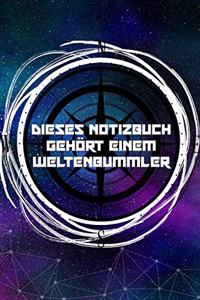 Dieses Notizbuch gehört einem Weltenbummler