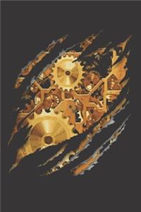 Notebook Steampunk Scratch