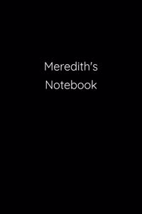Meredith's Notebook