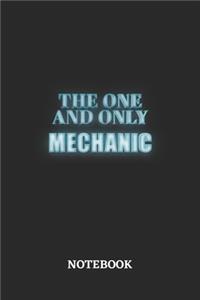 The One And Only Mechanic Notebook