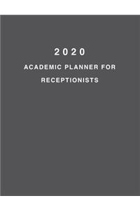 2020 Academic Planner For Receptionists
