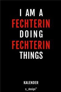 Kalender für Fechter / Fechterin