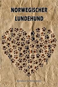Norwegischer Lundehund Notizbuch für Hundehalter