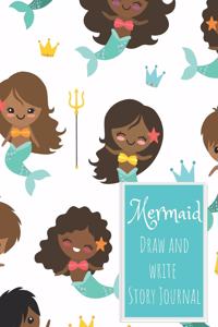 Mermaid Draw and Write Story Journal