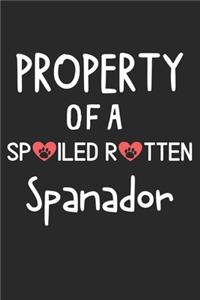 Property Of A Spoiled Rotten Spanador