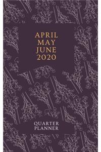 April May June 2020 Quarter Planner