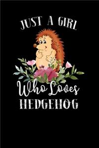 Just a Girl Who Loves Hedgehog