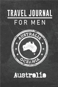 Travel Journal for Men Australia