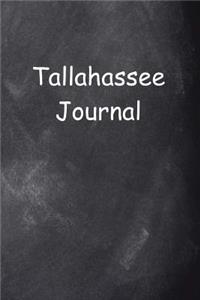 Tallahassee Florida Journal Chalkboard Design