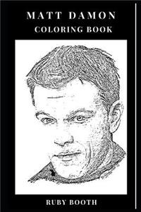 Matt Damon Coloring Book