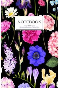 Notebook Summer Garden Flowers