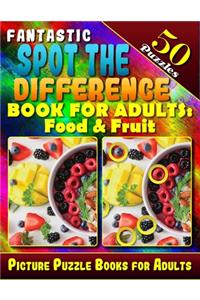 Fantastic Spot the Difference Book for Adults